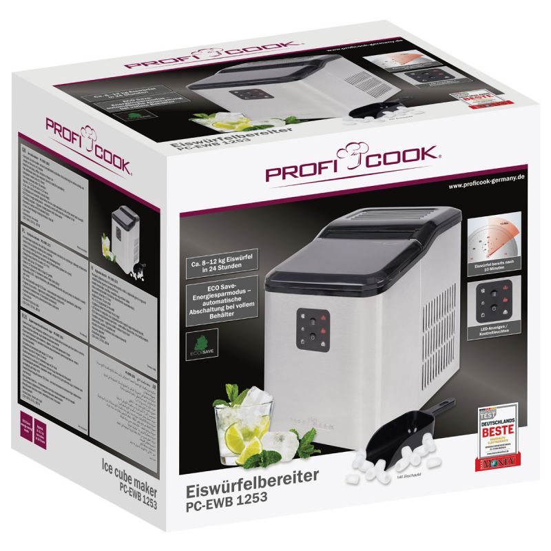Proficook Ice cube maker 1,5L 12KG Proficook PC-EWB 1253